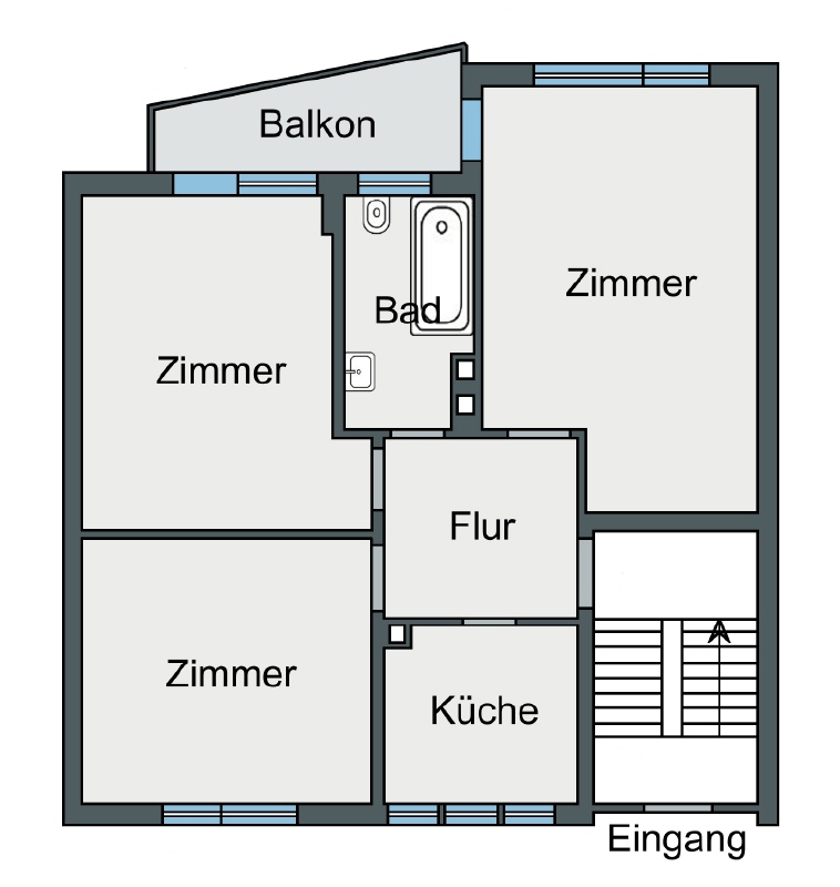 Grundriss Erdgeschoss